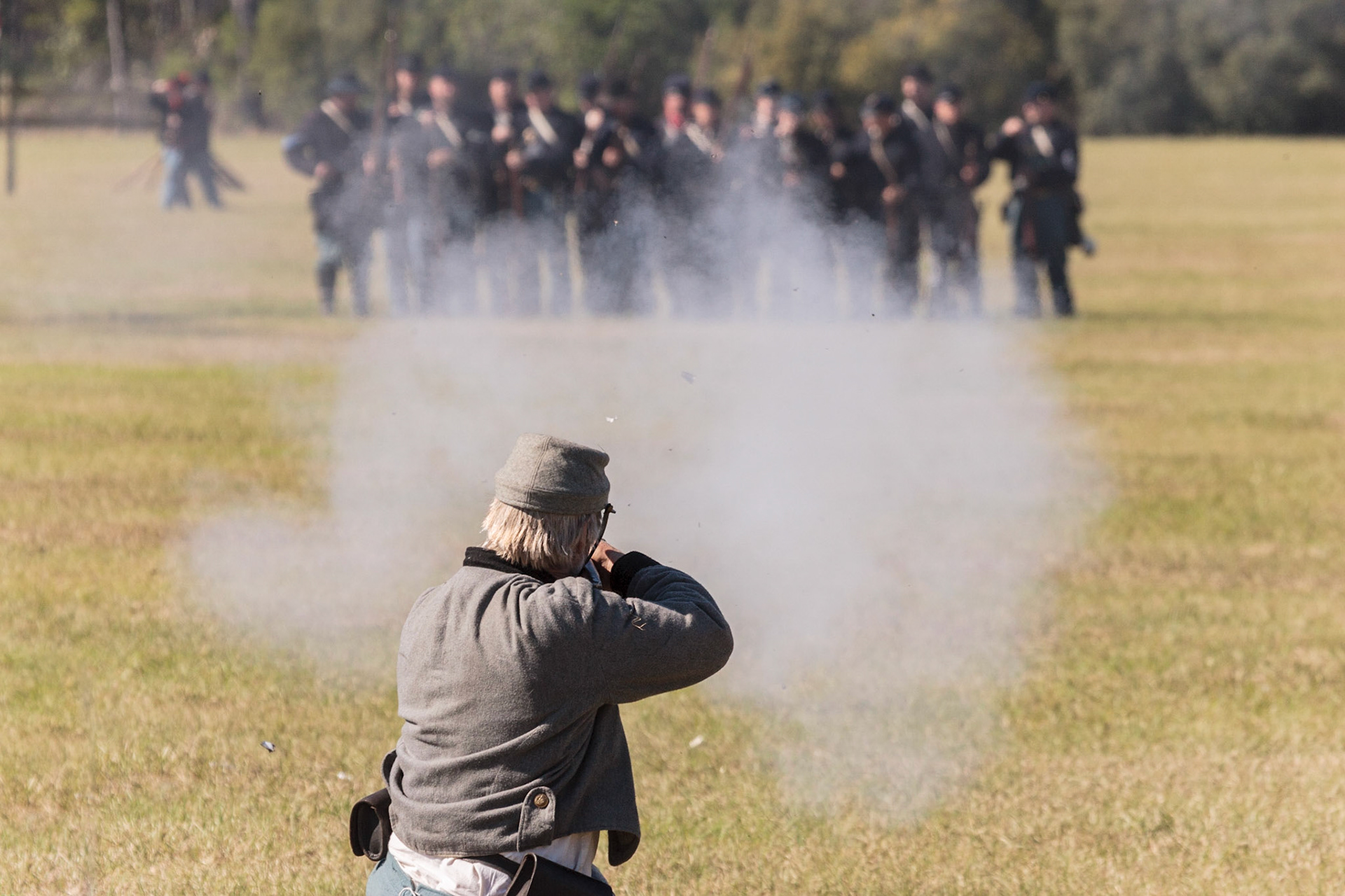 Civil War Reenactment of the Battle of Horse Landing - Rodeheavers Boys Ranch, Palatka, FL