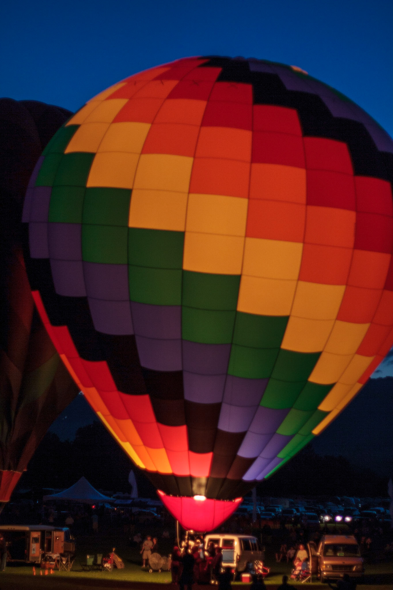 Night glow at Quechee VT