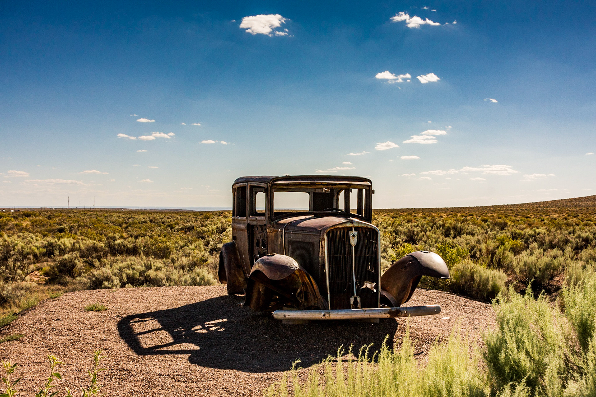 Route 66 Historic Marker