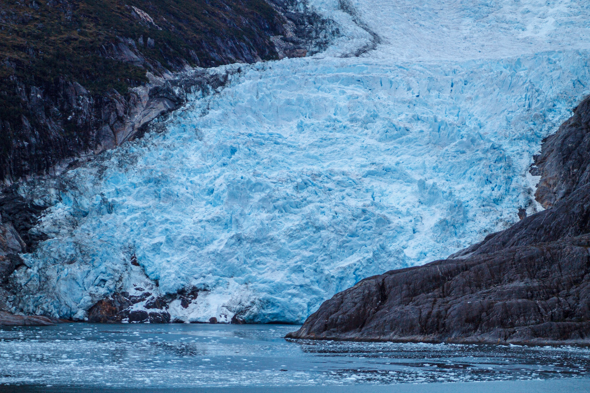 Glacier meets the ocean - Ushuaia, Argentina