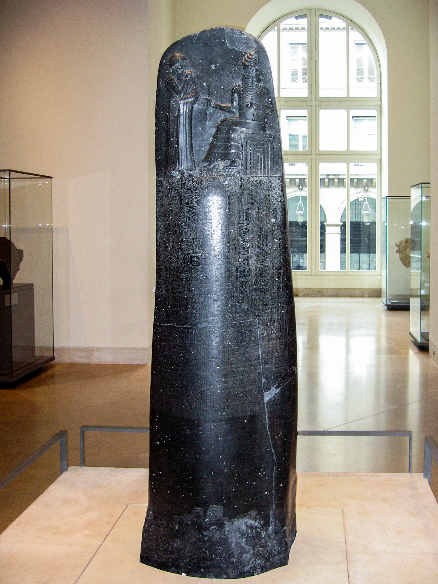 Rosetta Stone, Louvre Museum - Paris, France