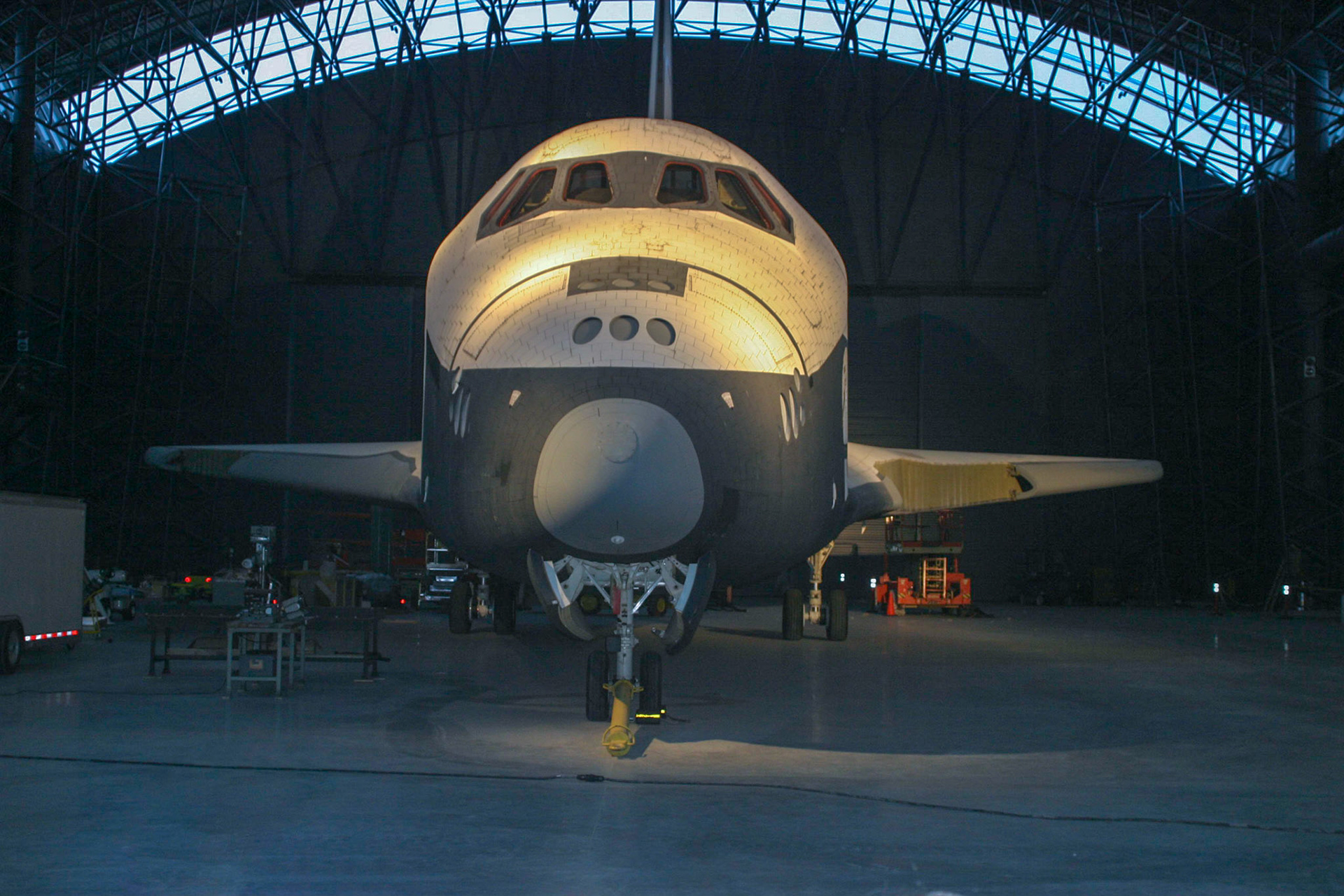 Space shuttle Enterprise - Air & Space Museum Extension, Dulles International Airport, Washington DC