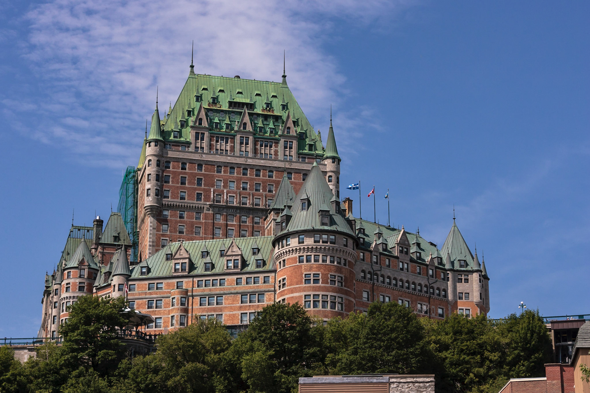 The Fairmont Le Château Frontenac or simply, Château Frontenac - Old town, Quebec city, Quebec, Canada