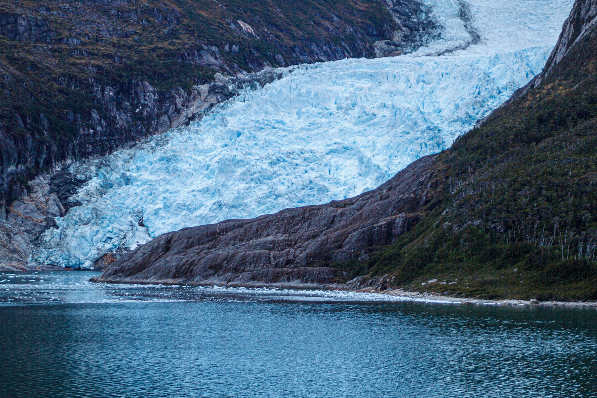 Glacier meets the ocean - Ushuaia, Argentina