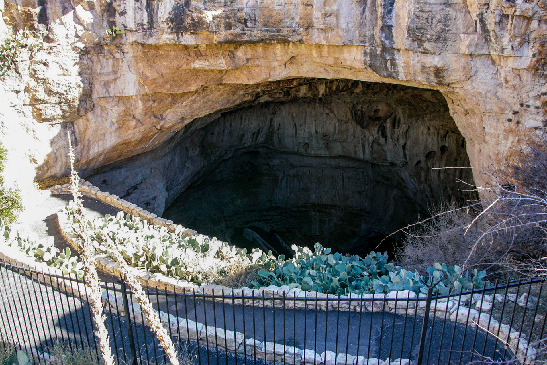 Carlsbad Caverns natural entrance - Carlsbad, NM