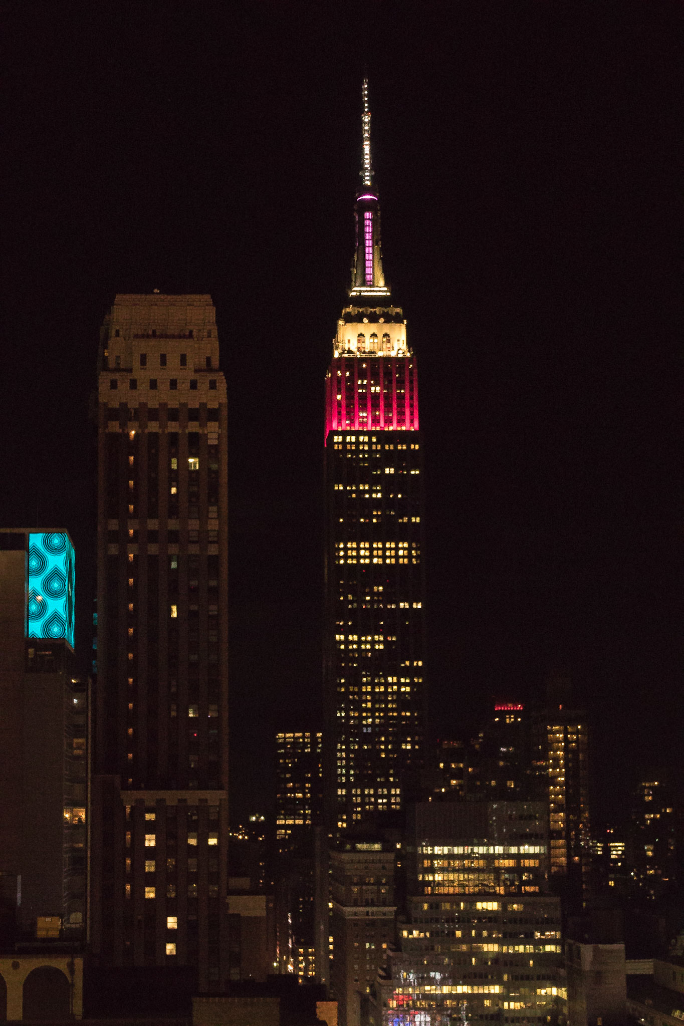 Empire State Building at night - New York, New York City