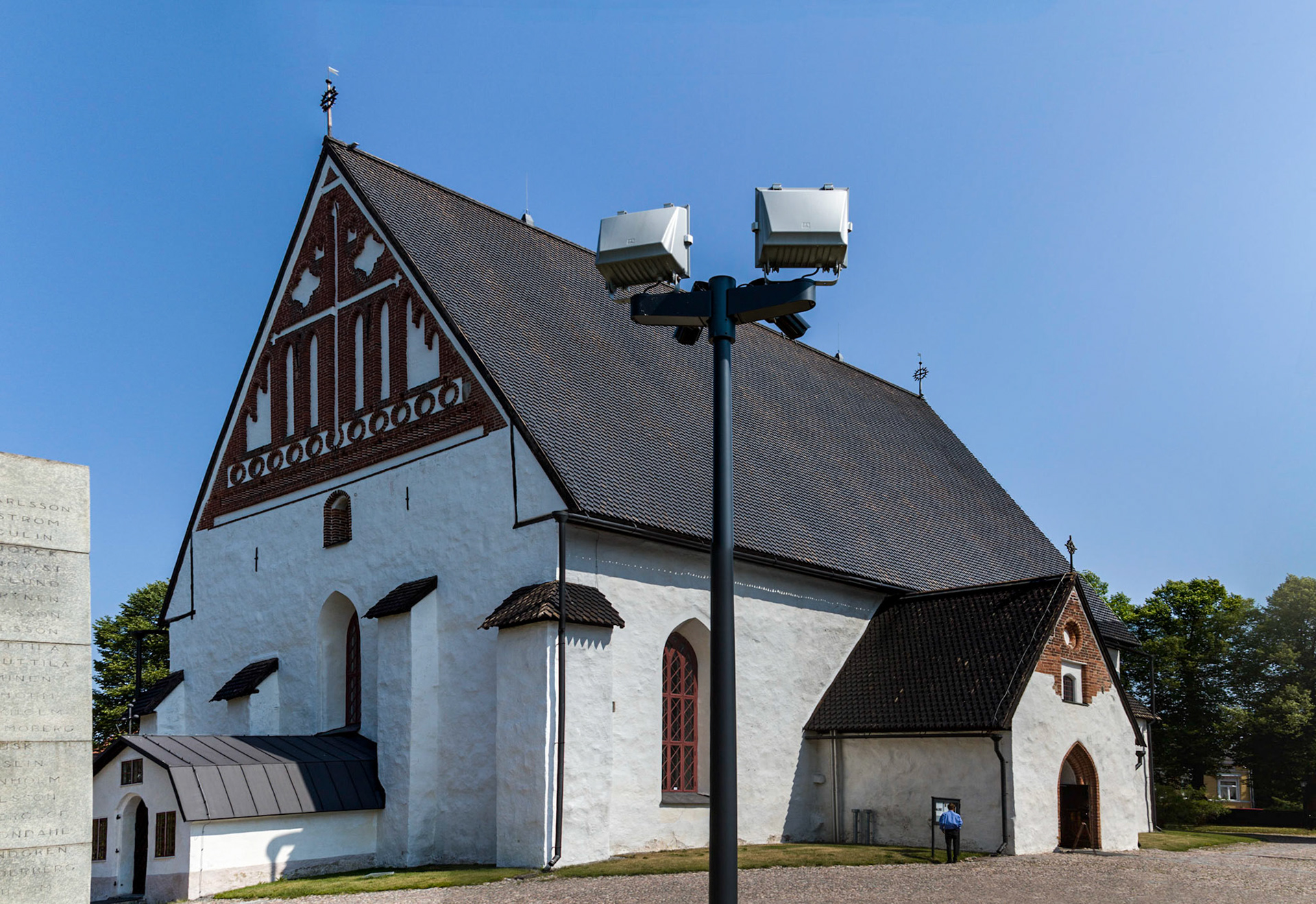 Porvoo Cathedral near Helsinki, Finland
