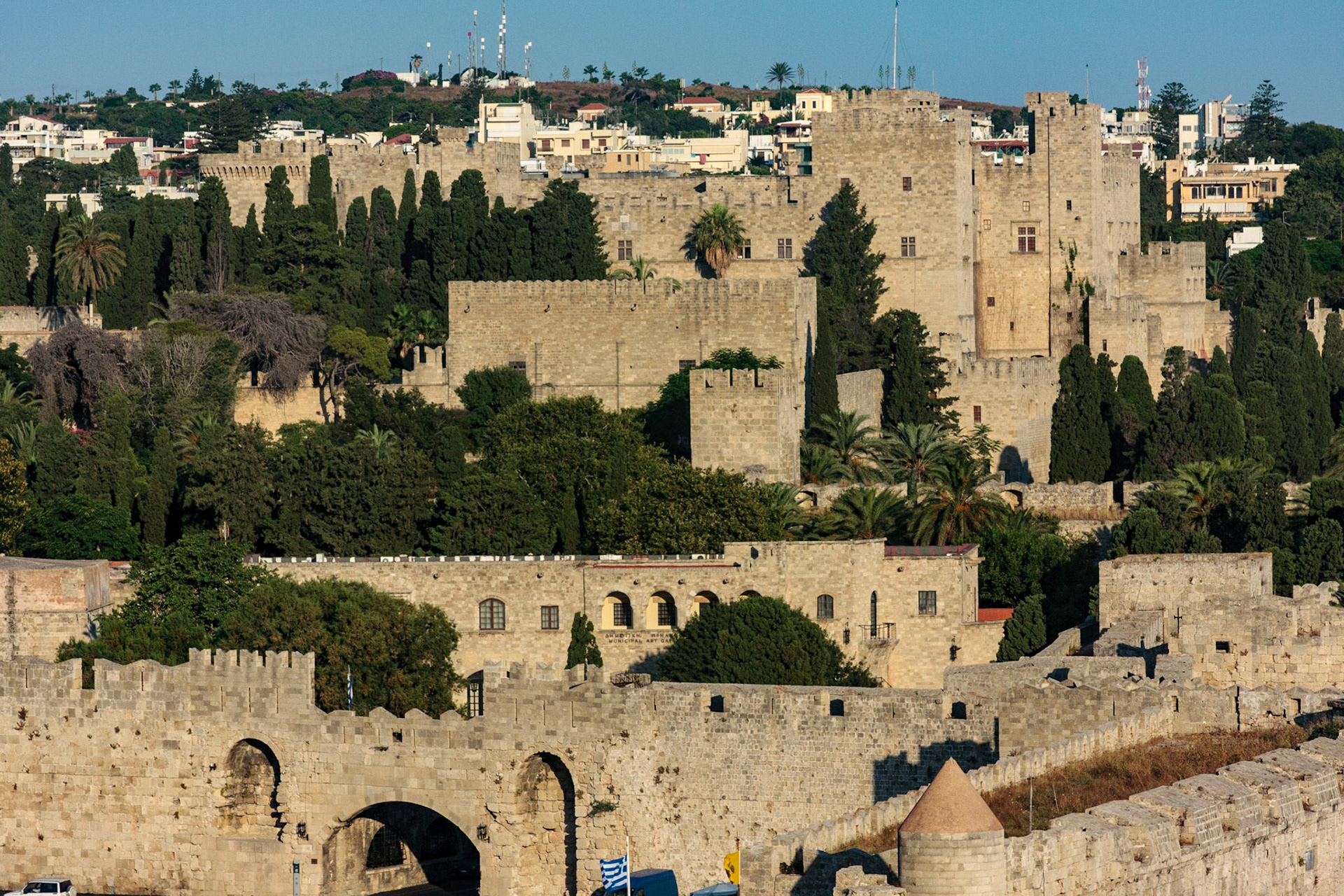 Walled city of Rhodes, Greece