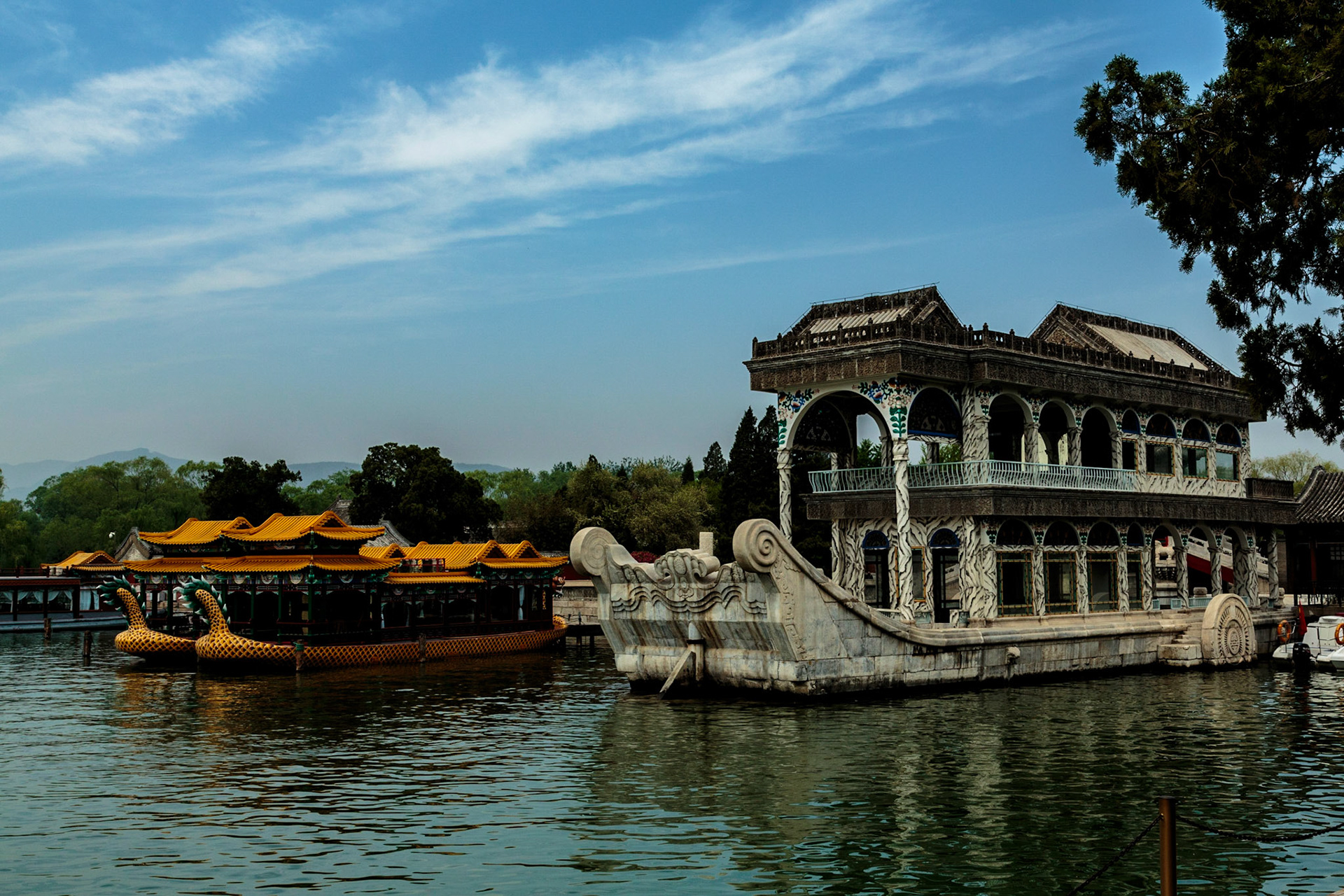 Dragon Boat at Summer Palace - Beijing, China