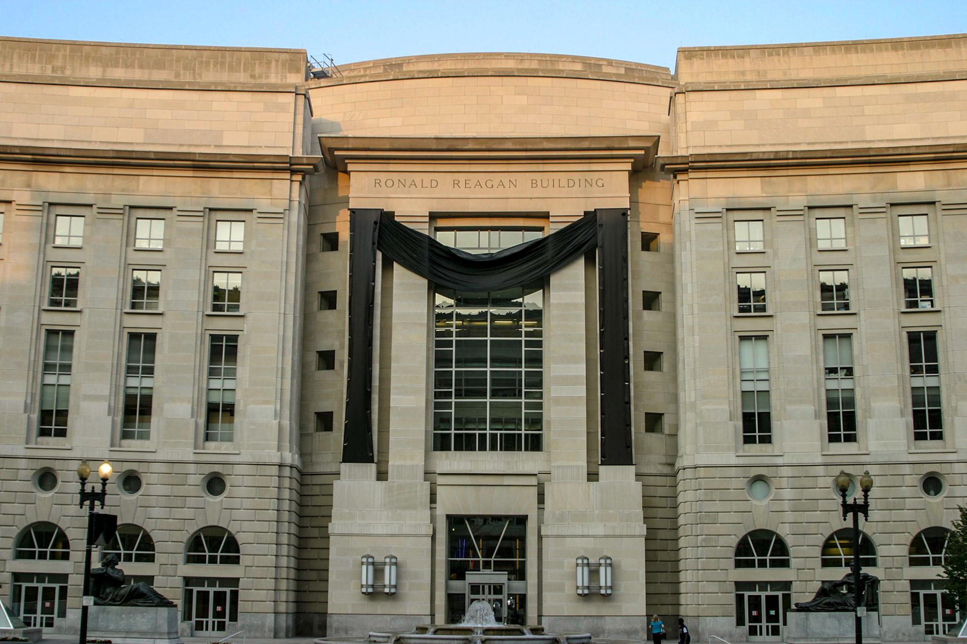 Draped in mourning - Washington, DC