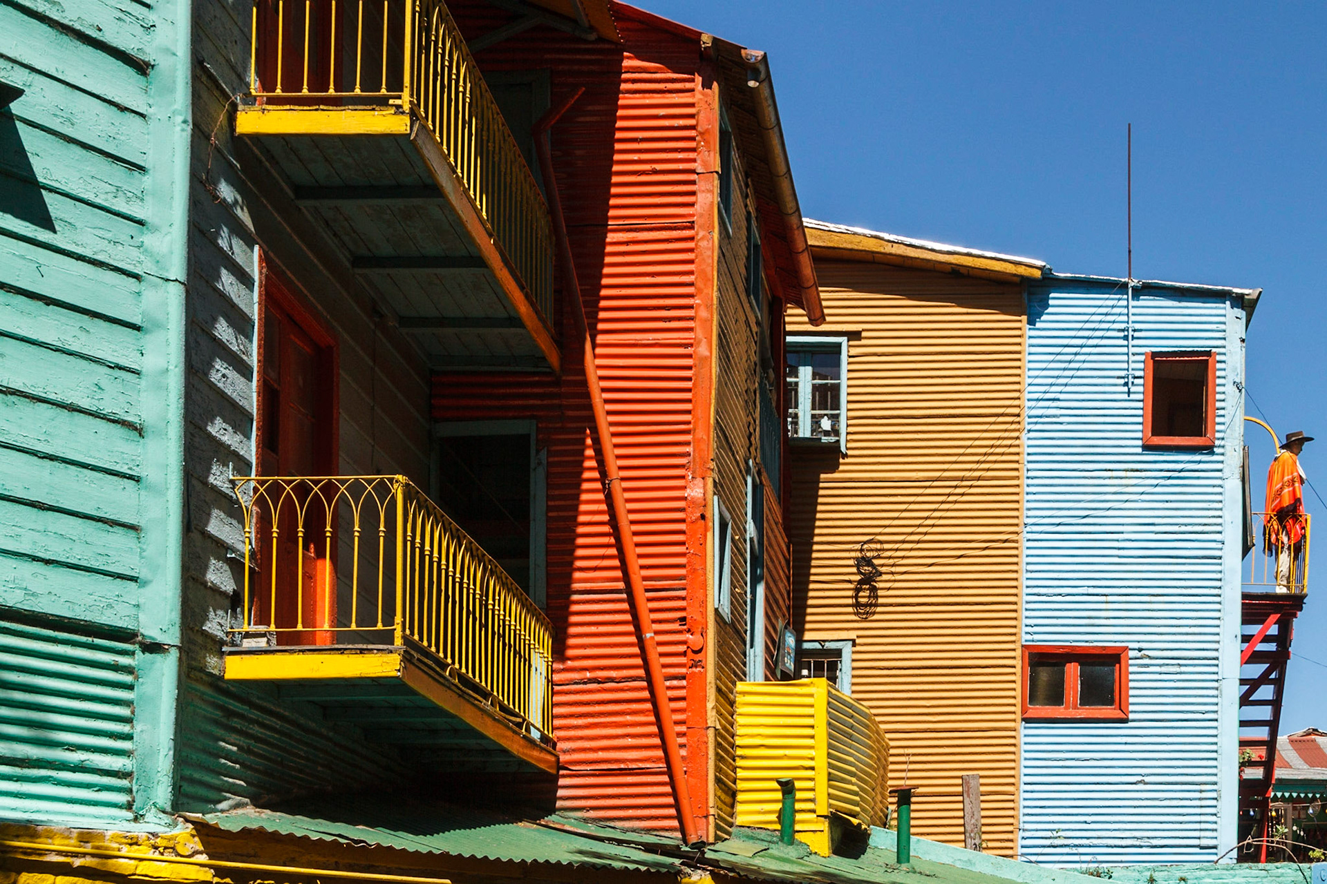 The Caminito, or little alley, is a rejuvenated area with colorful walls - Buenos Aires, Argentina