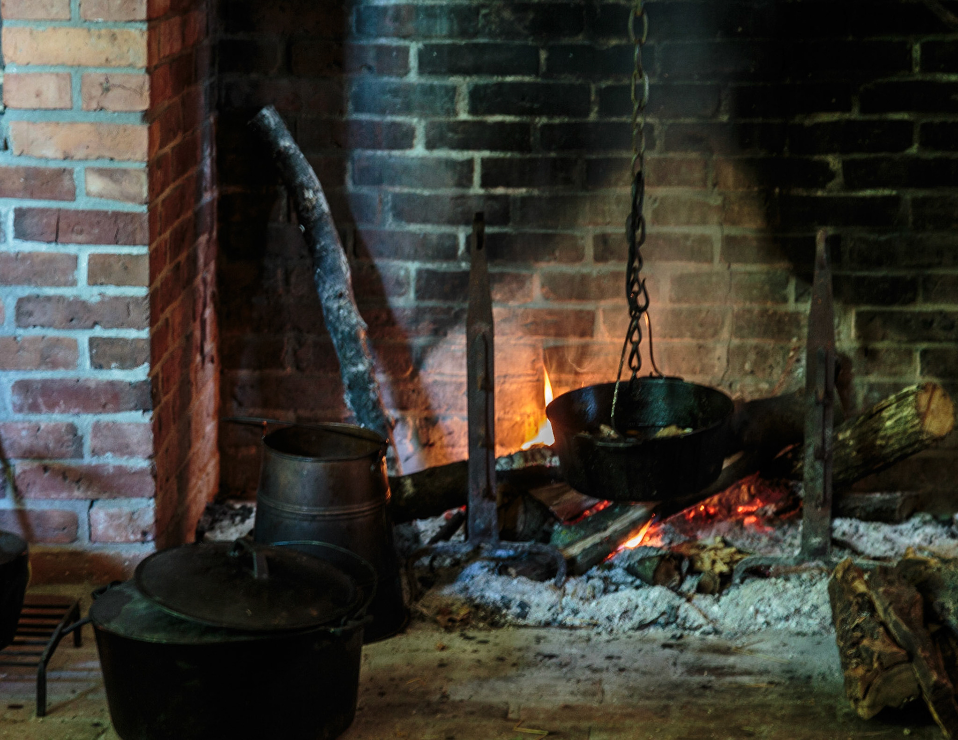 Inside the Ethan Allen Homestead - Ethan Allen Homestead, Burlington, Vermont
