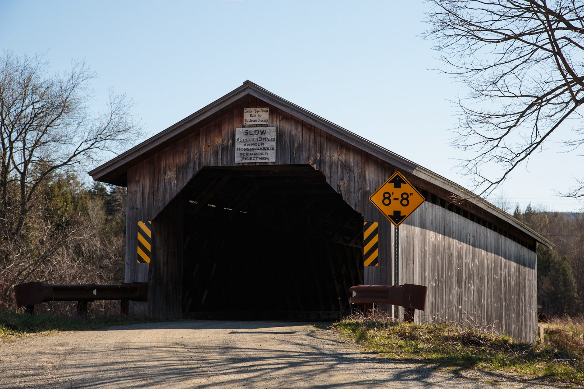 Hopkins covered bridge - Montgomery, VT