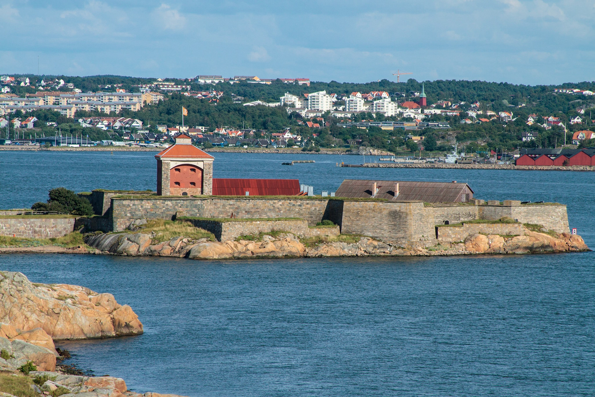 Sea fortress alvsborg at Gothenburg archipelago - Gothenburg, Sweden