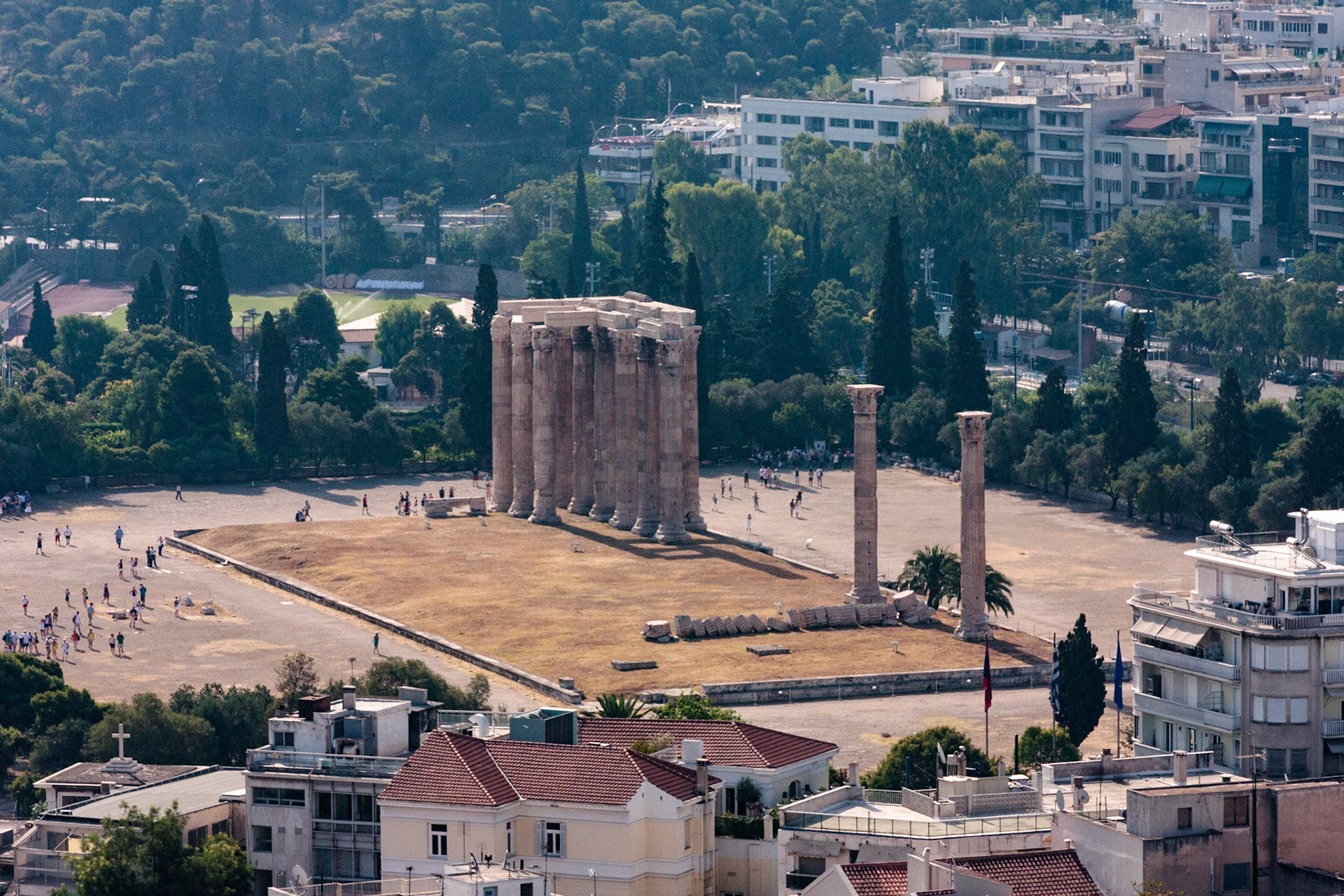 Temple of Olympian Zeus - Athens, Greece
