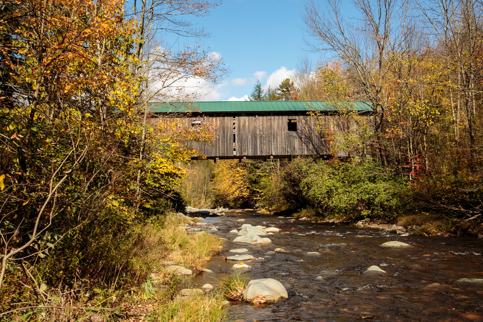 Grist Mill Covered Bridge - Jeffersonville VT