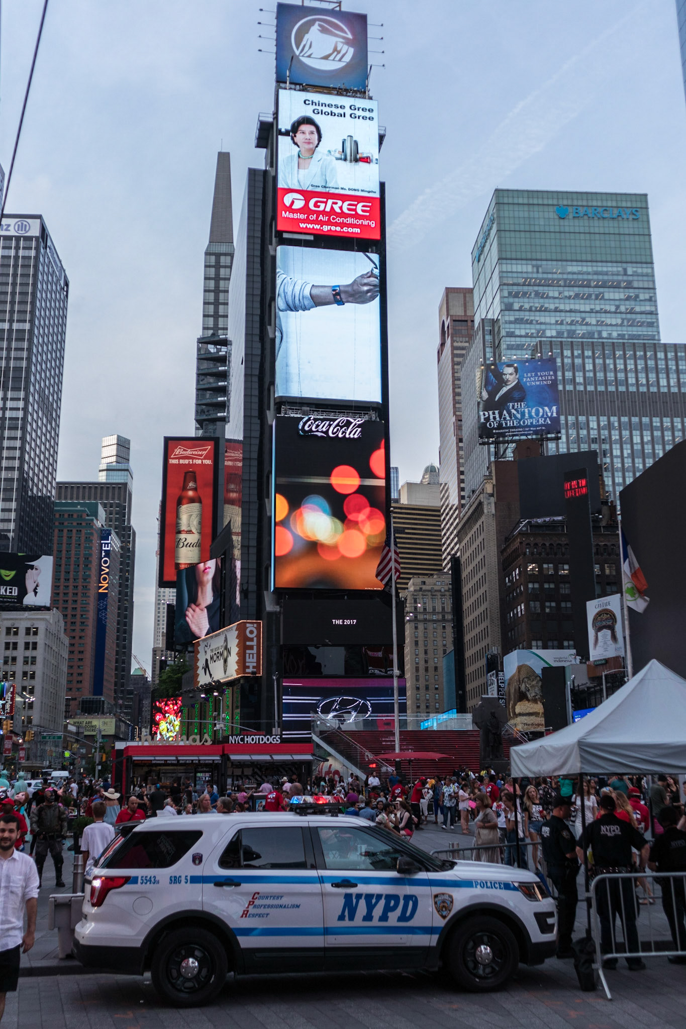 Walking down Broadway - New York, New York City