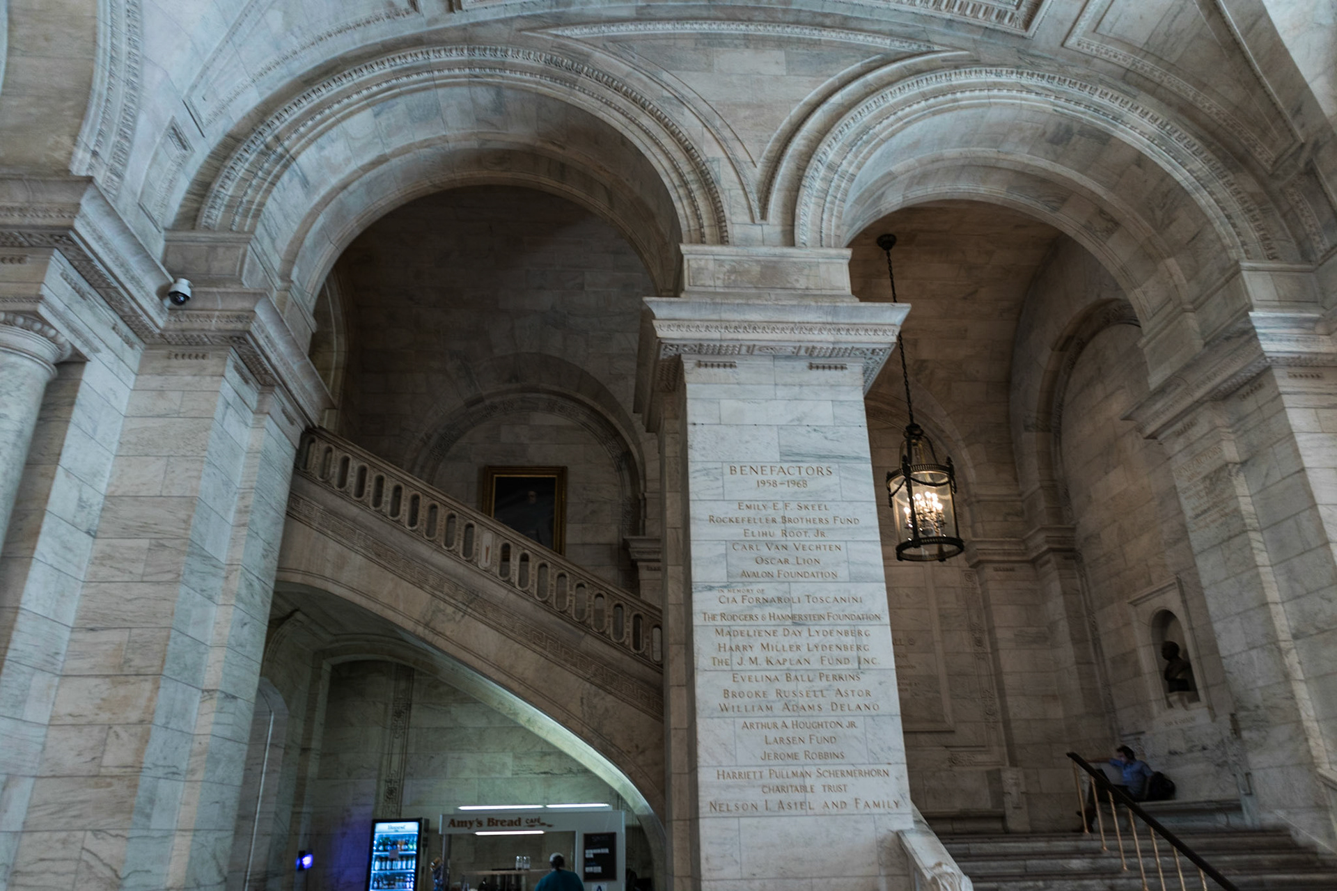 Inside New York City Library - New York, New York City