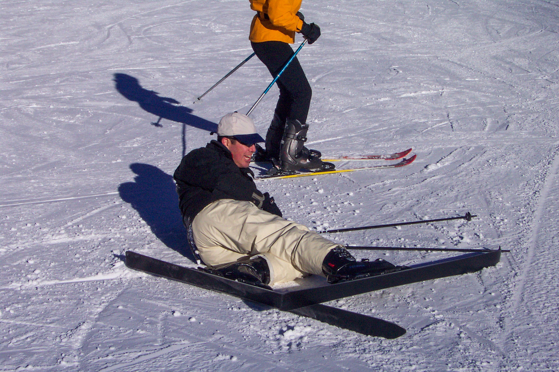 I spent more time on the ground than on the skis - Keystone, Colorado
