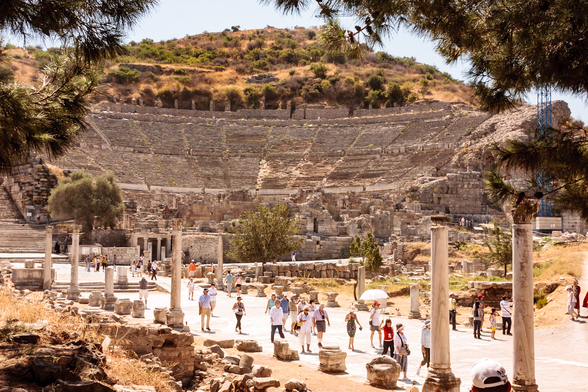 Ephesus was an ancient Greek city built in the 10th century BC - Kusadasi, Turkey