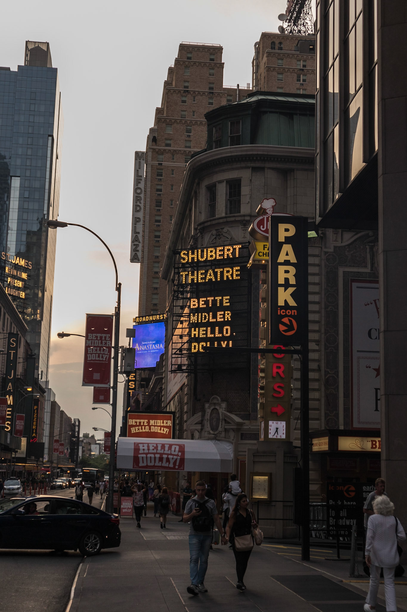 Walking down Broadway - New York, New York City