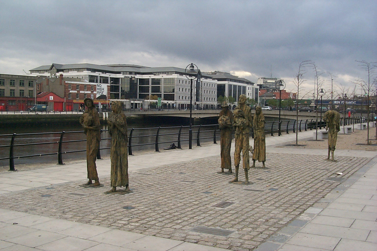 Potato Famine Memorial - Dublin, Ireland