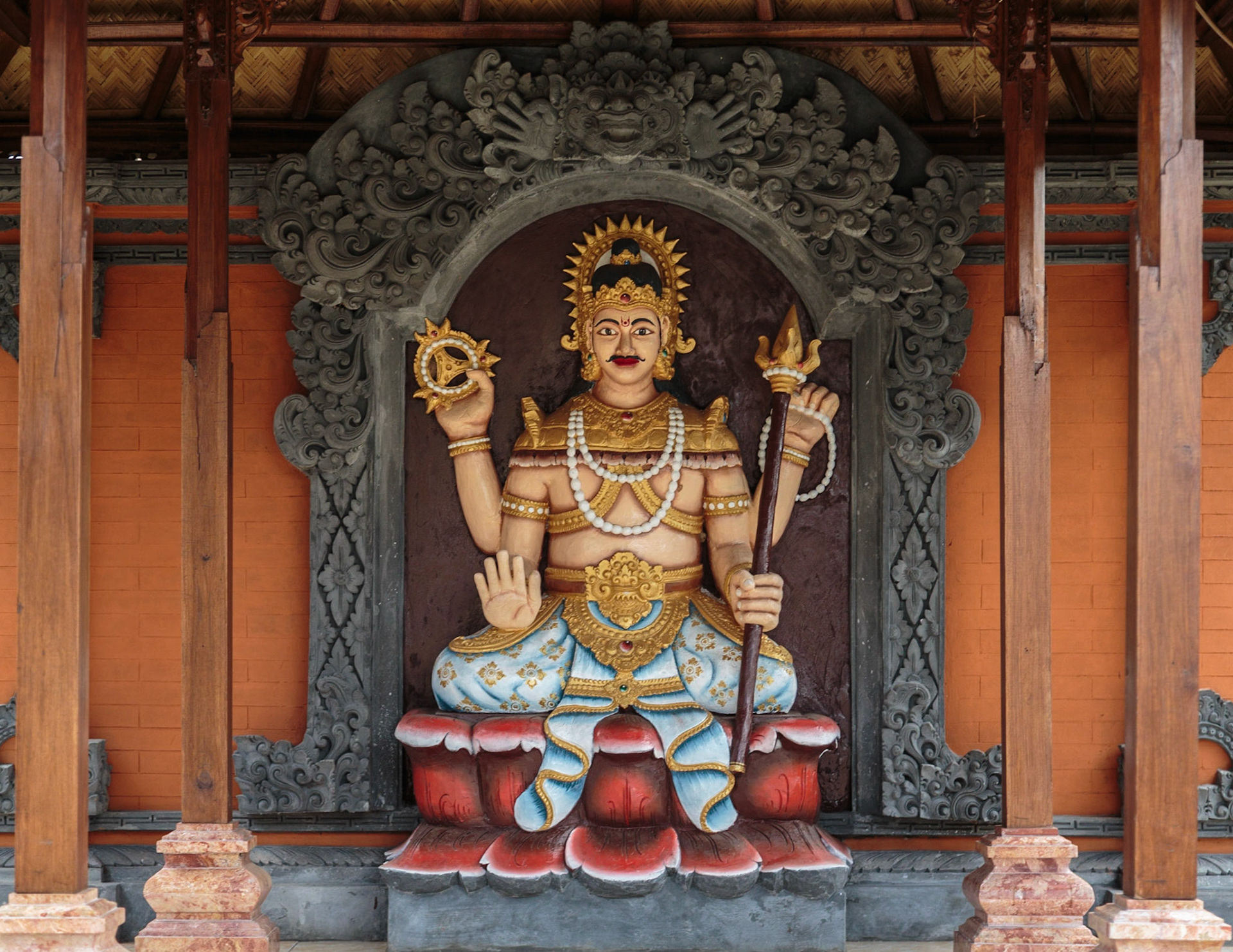 Penglipuran village shrine - Bangli, Bali, Indonesia