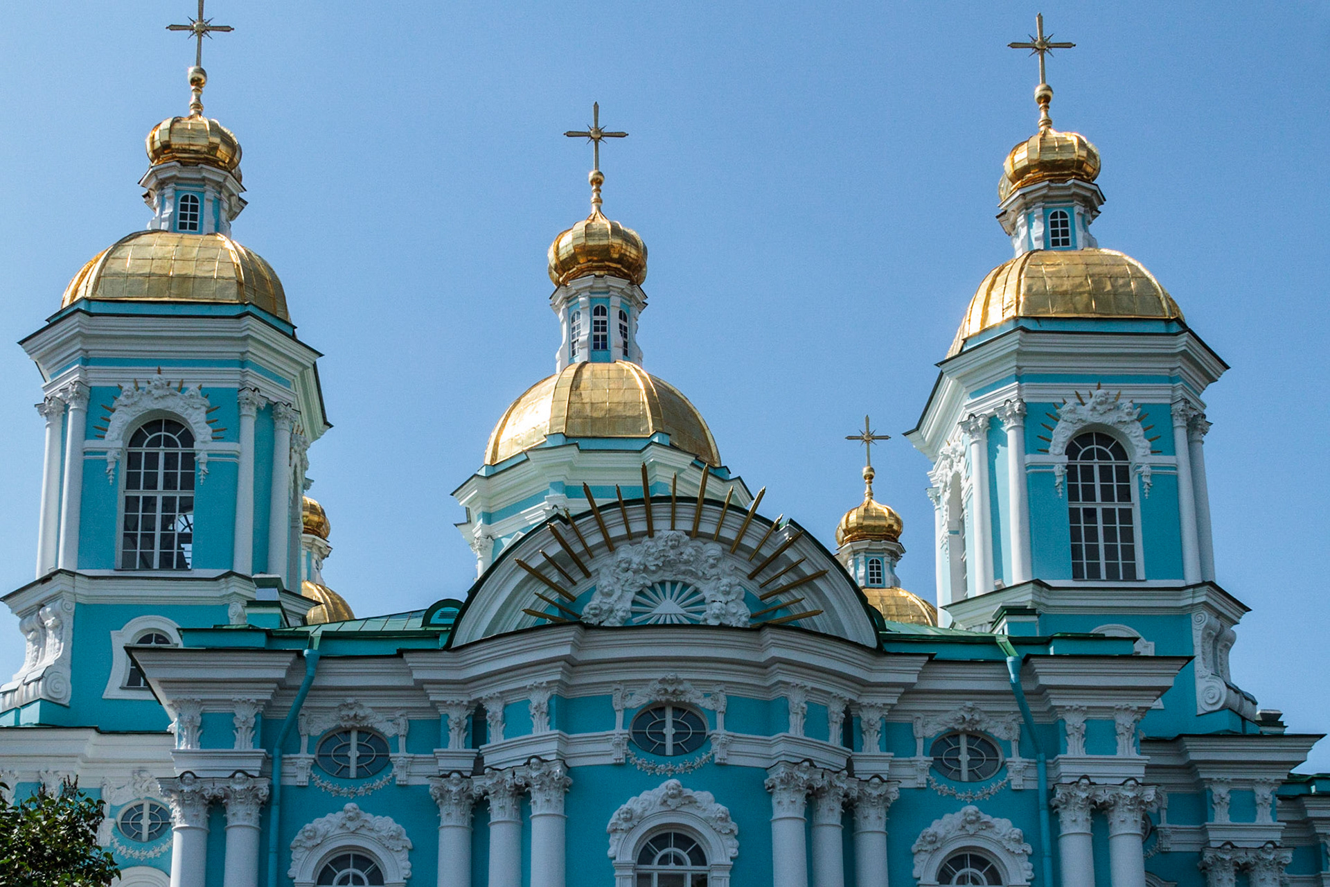 St. Nicholas and the Epiphany Cathedral (Naval Cathedral) - St Petersburg, Russia