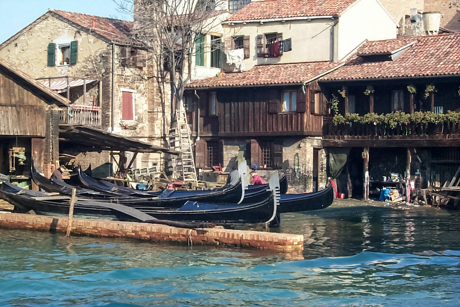 Gondolas - Venice, Italy