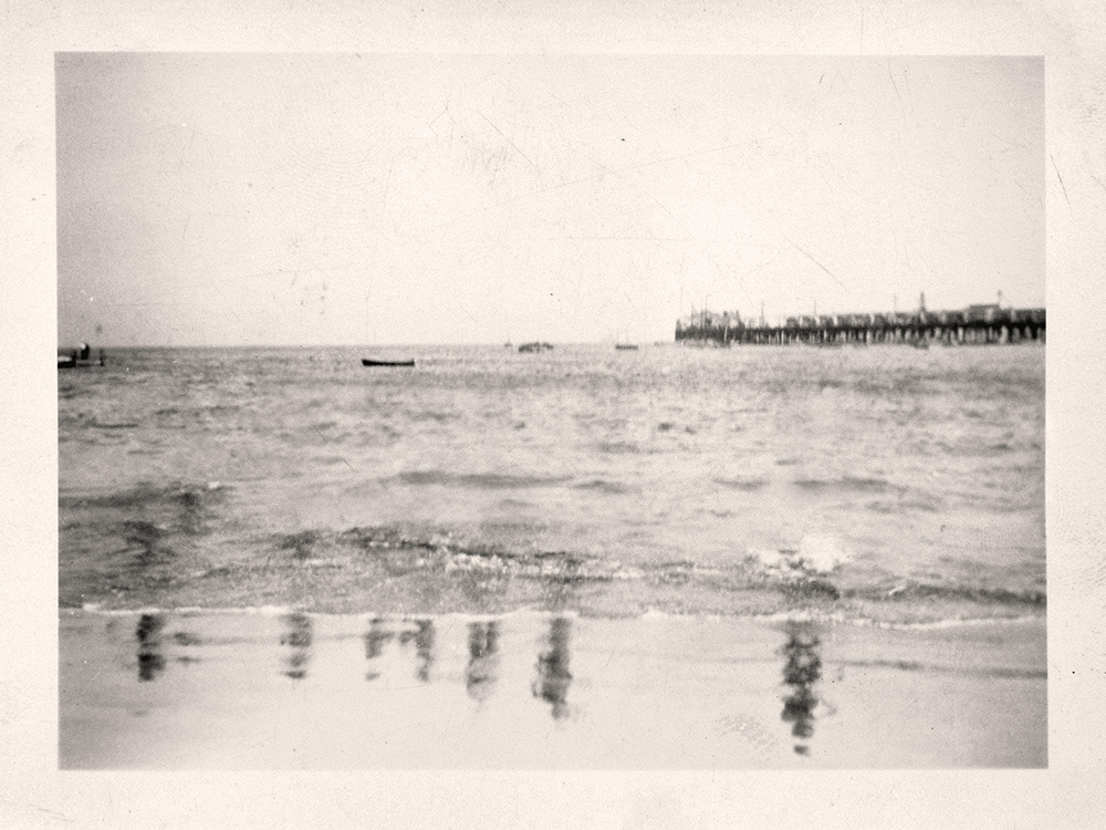 Traces: Children Playing at Beach. Greg Sand.