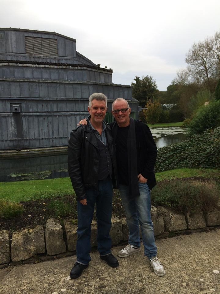 Mick with Jimmy Copley