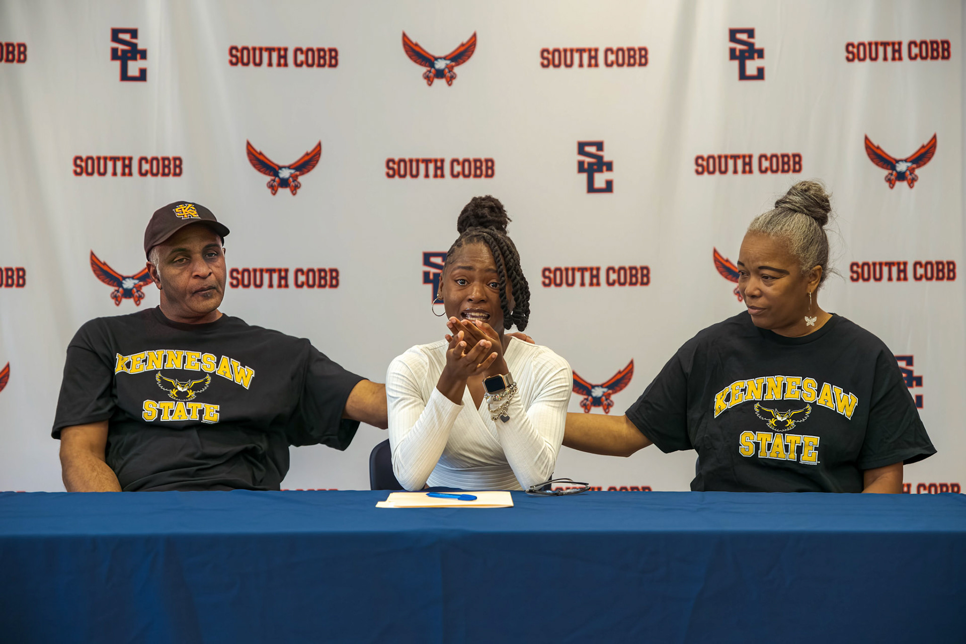 Sherrod Rainge - Yasmine Martin Signing Day