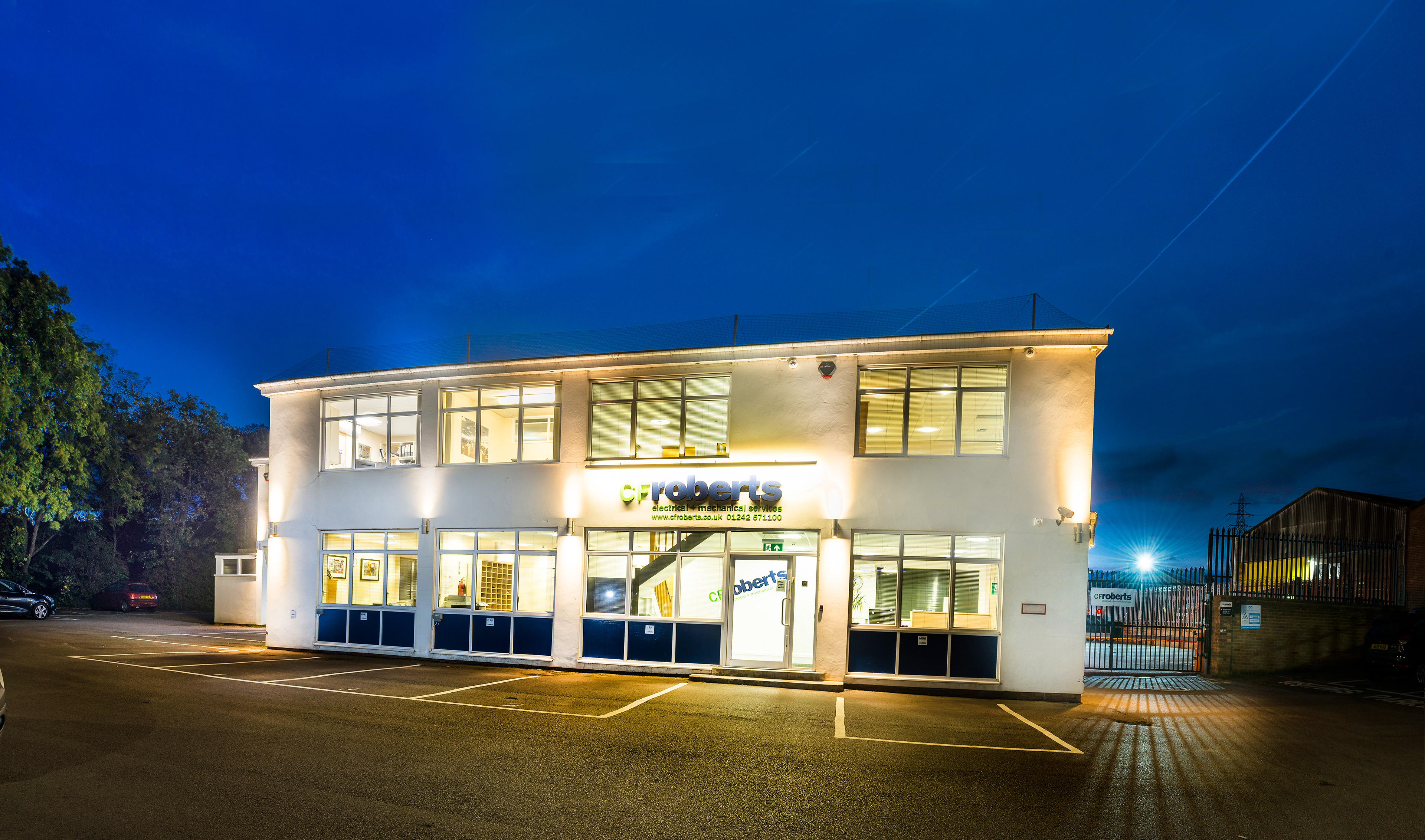 Client : C F Roberts  commission : Head office, Chelenham