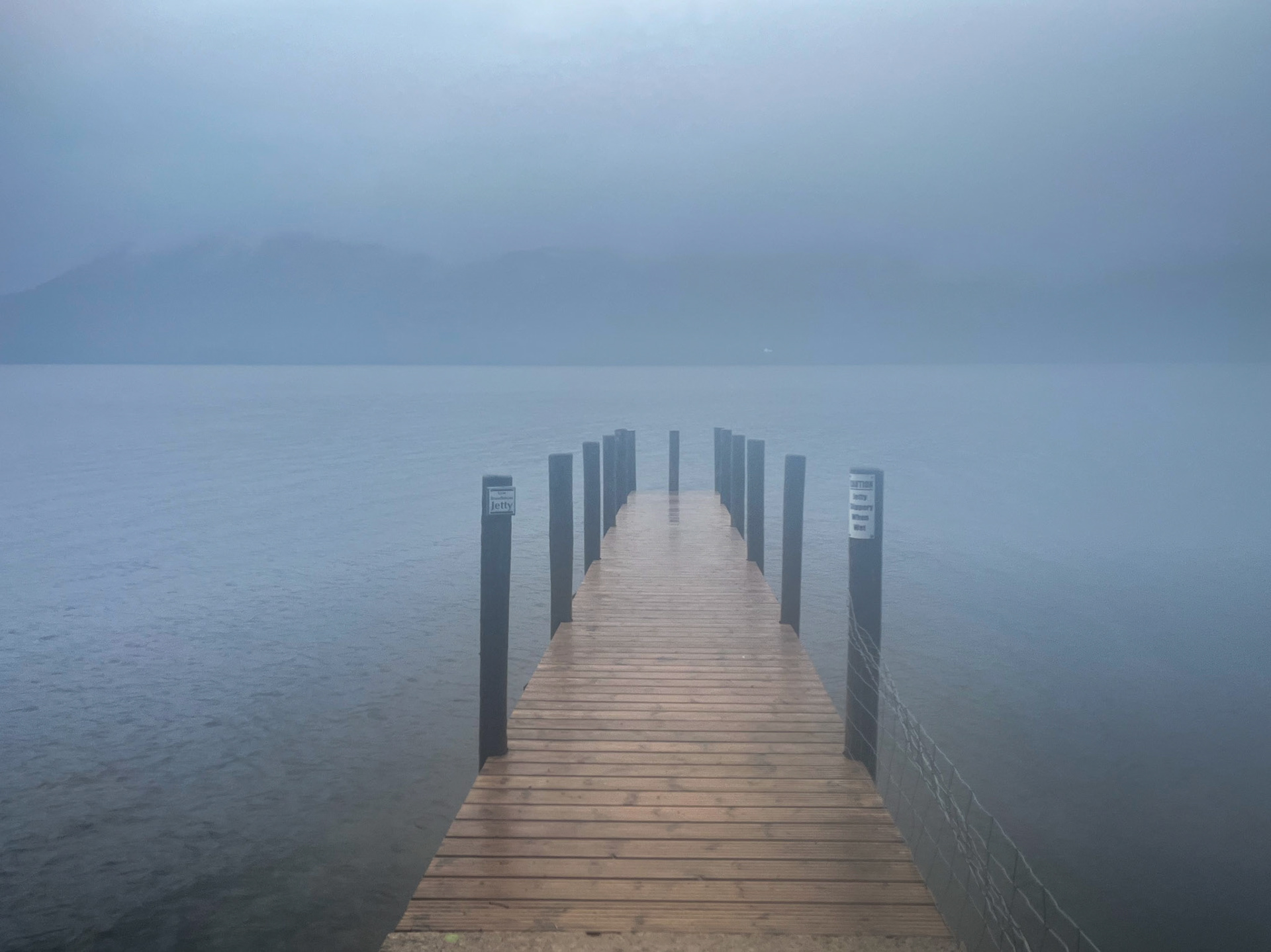 Horror film (Derwentwater, May 2024)