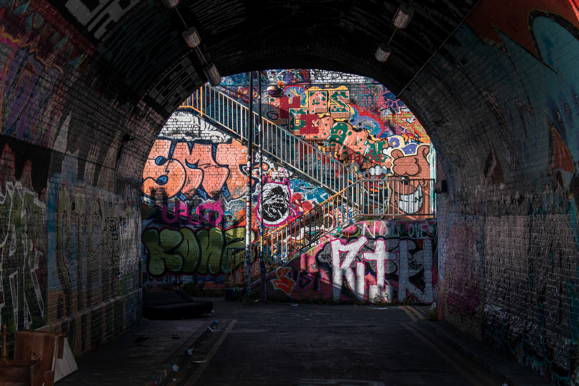 Graffiti stairs - 1