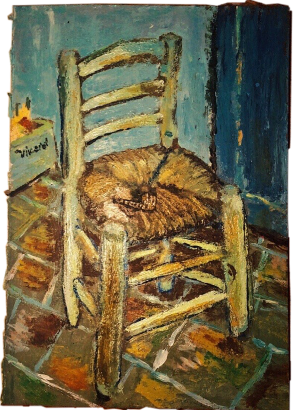 Van Gogh Chair Painting