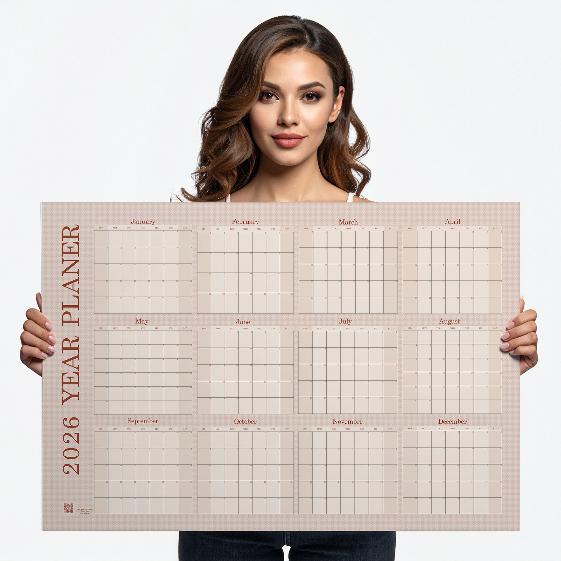 Whole Year in a glance  Calendar