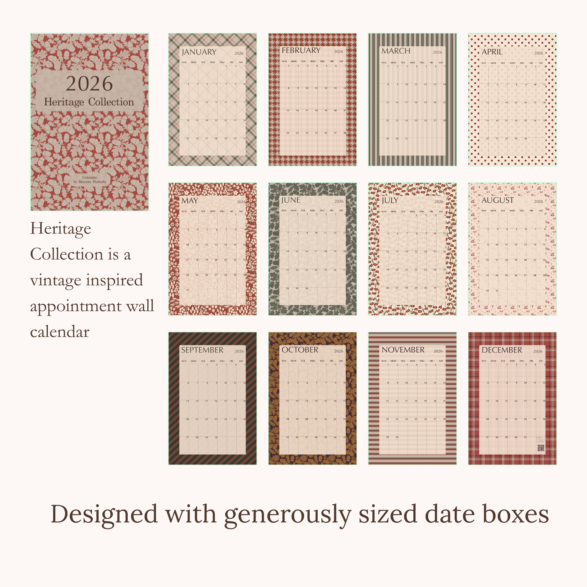 Calendar Heritage Collection
