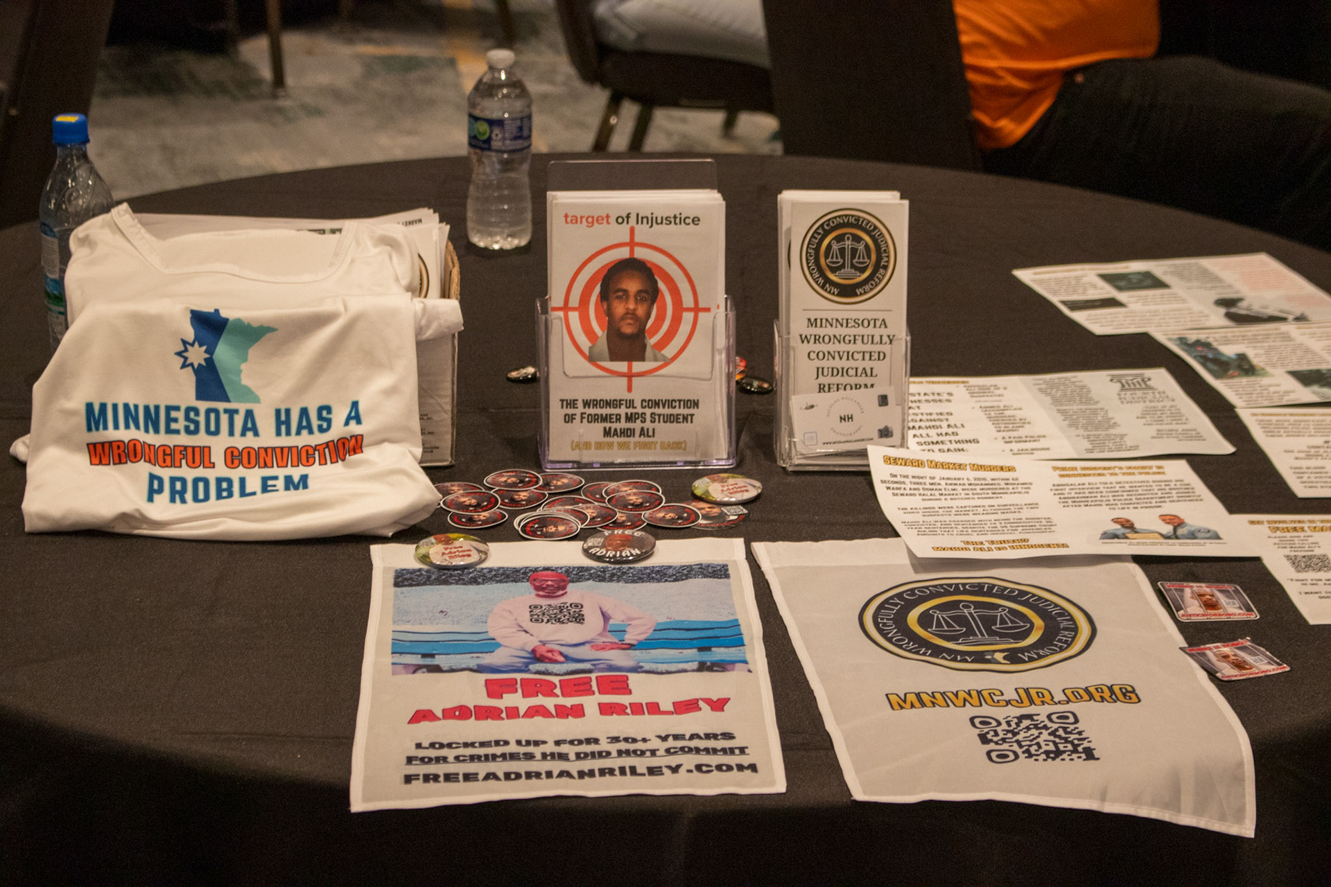 Some of the "merch" I print and bring to events.