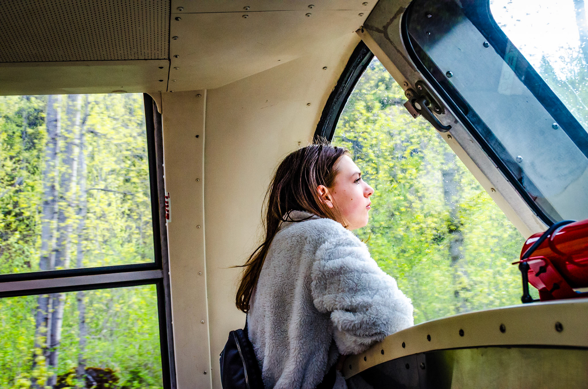 Jenise on Train