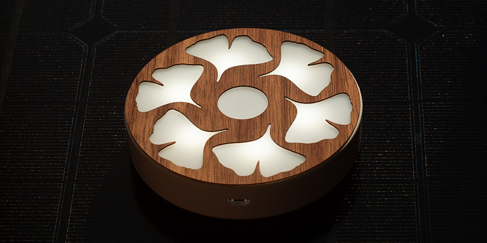 Ginkgo Round Nightlight
