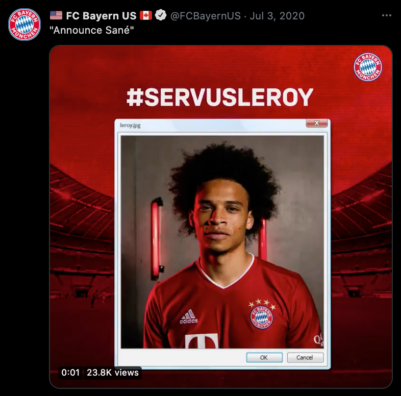 https://twitter.com/FCBayernUS/status/1279067376588394497