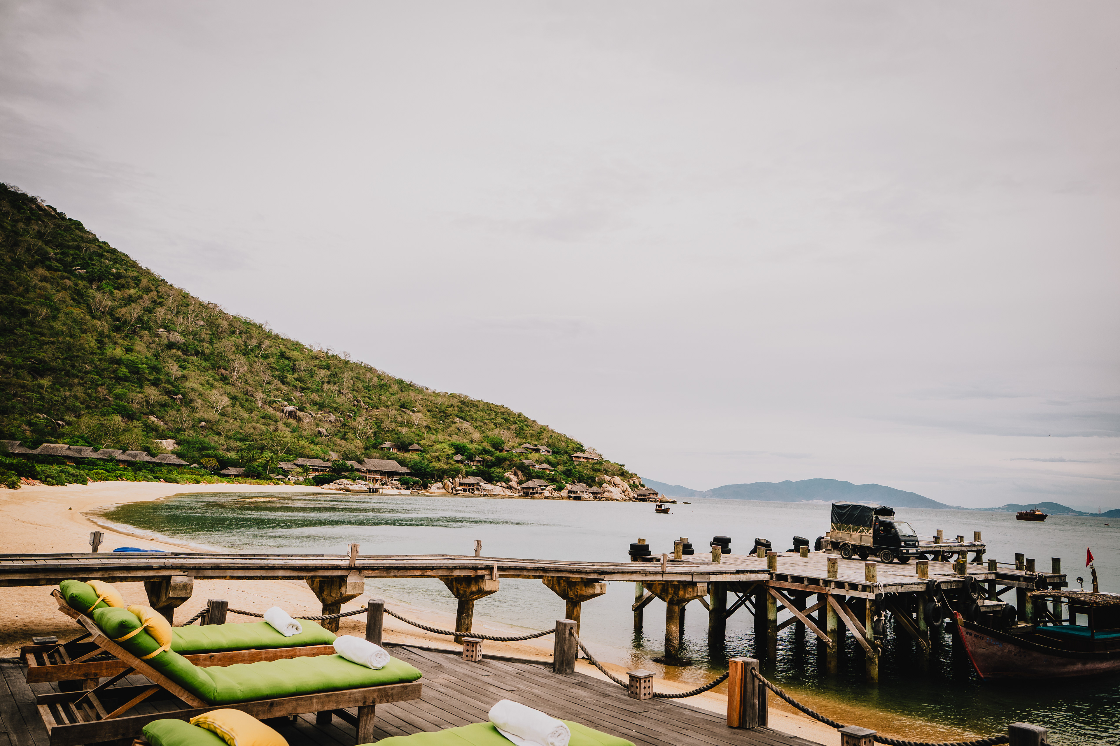Morning over Ninh Van Bay
