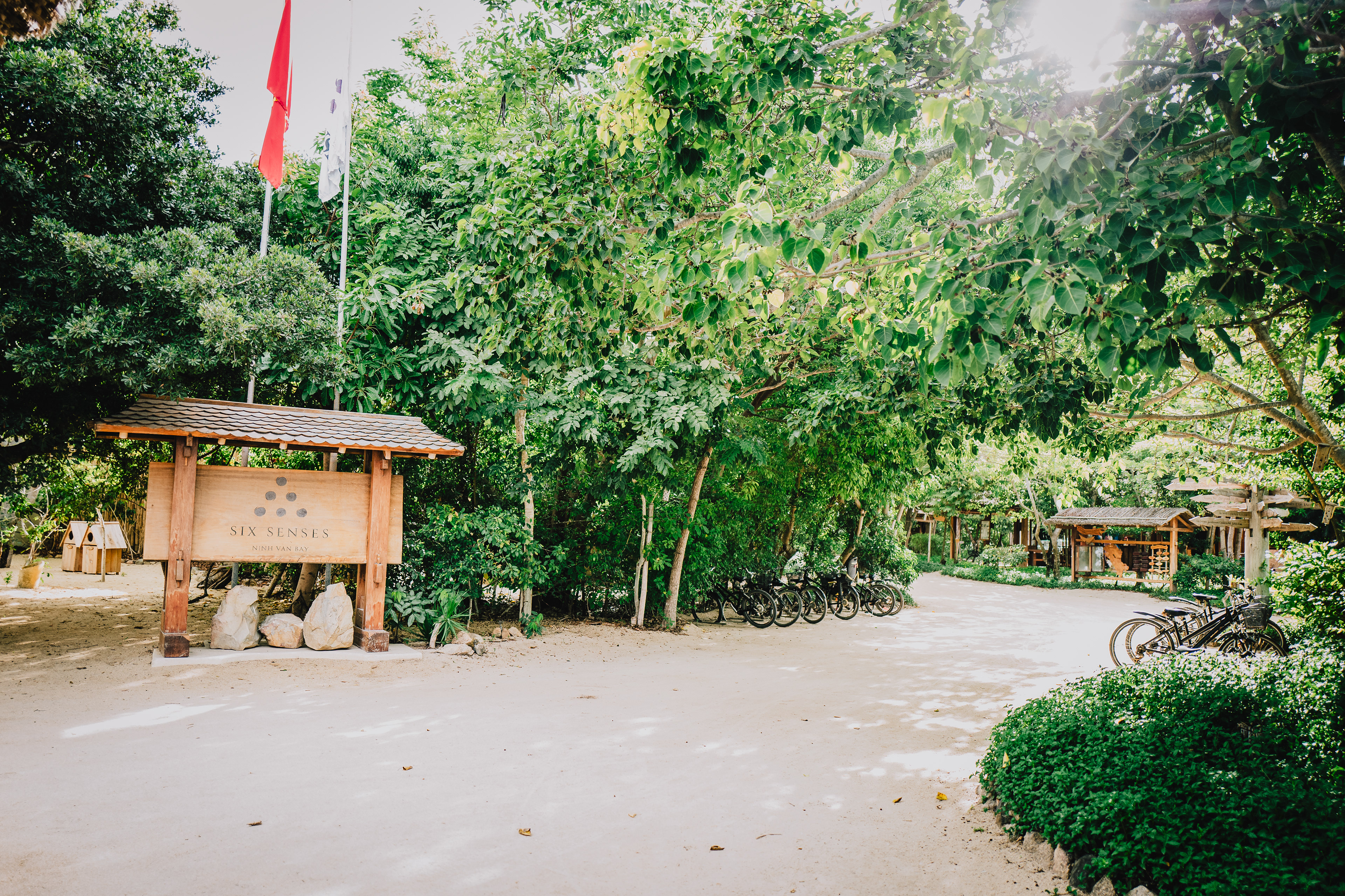 Arrival at Six Senses Ninh Van Bay