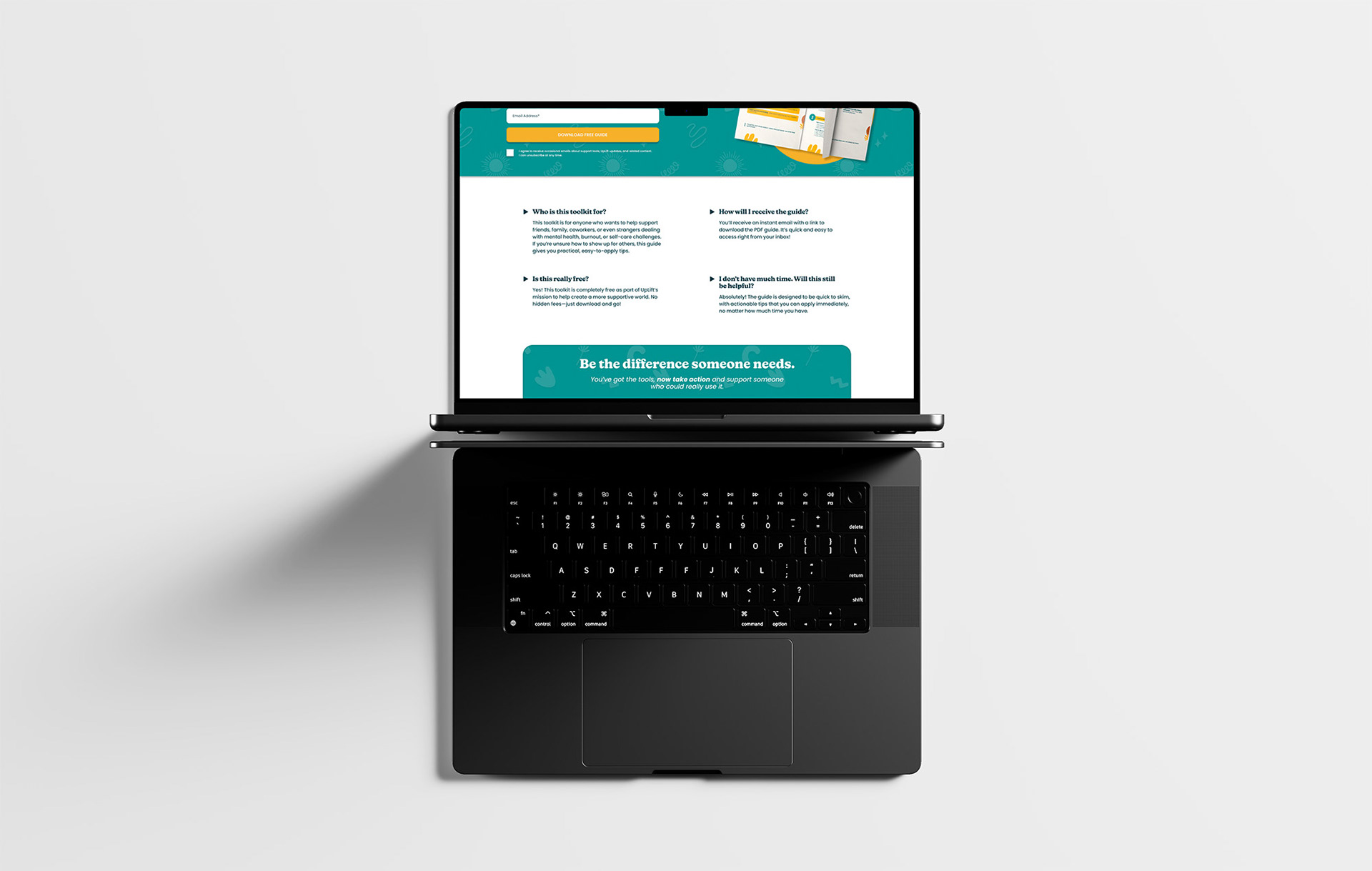 Uplift Lead Magnet Landing Page - FAQ Section