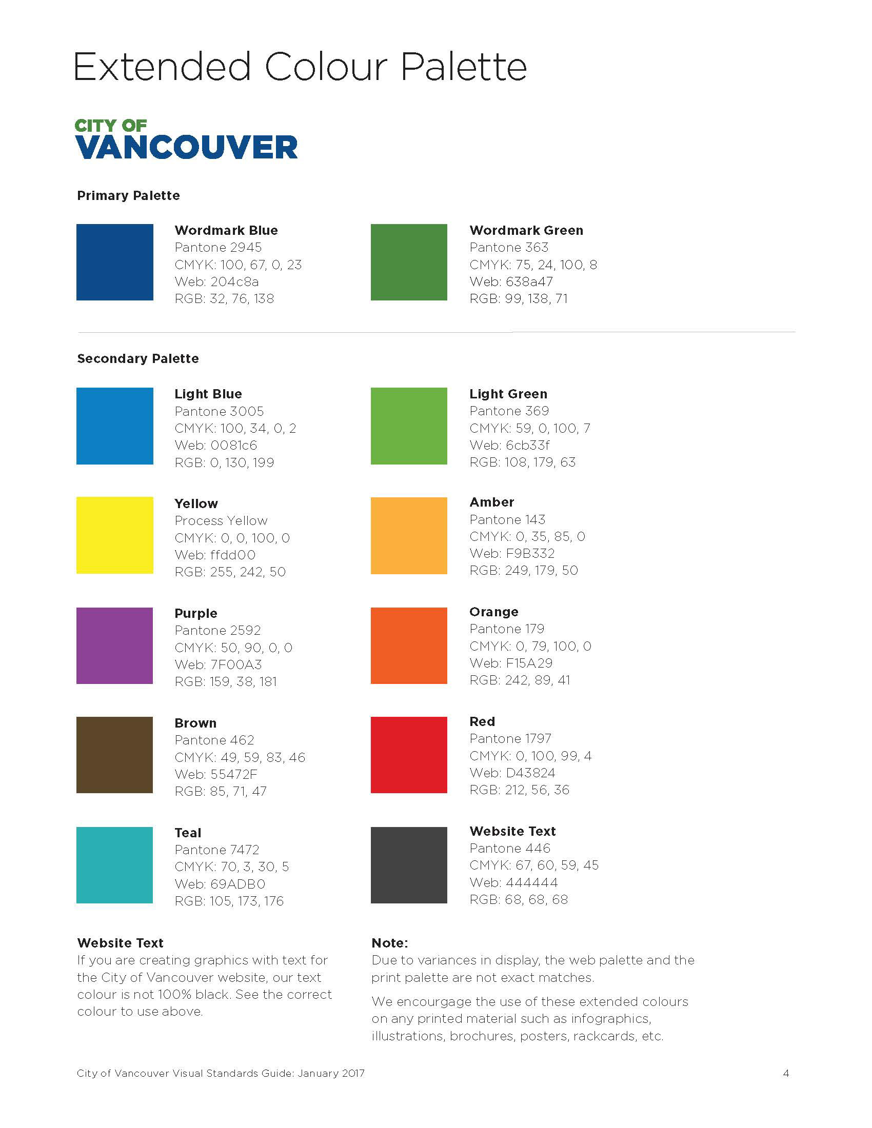 Visual Standards Guide - Page 2