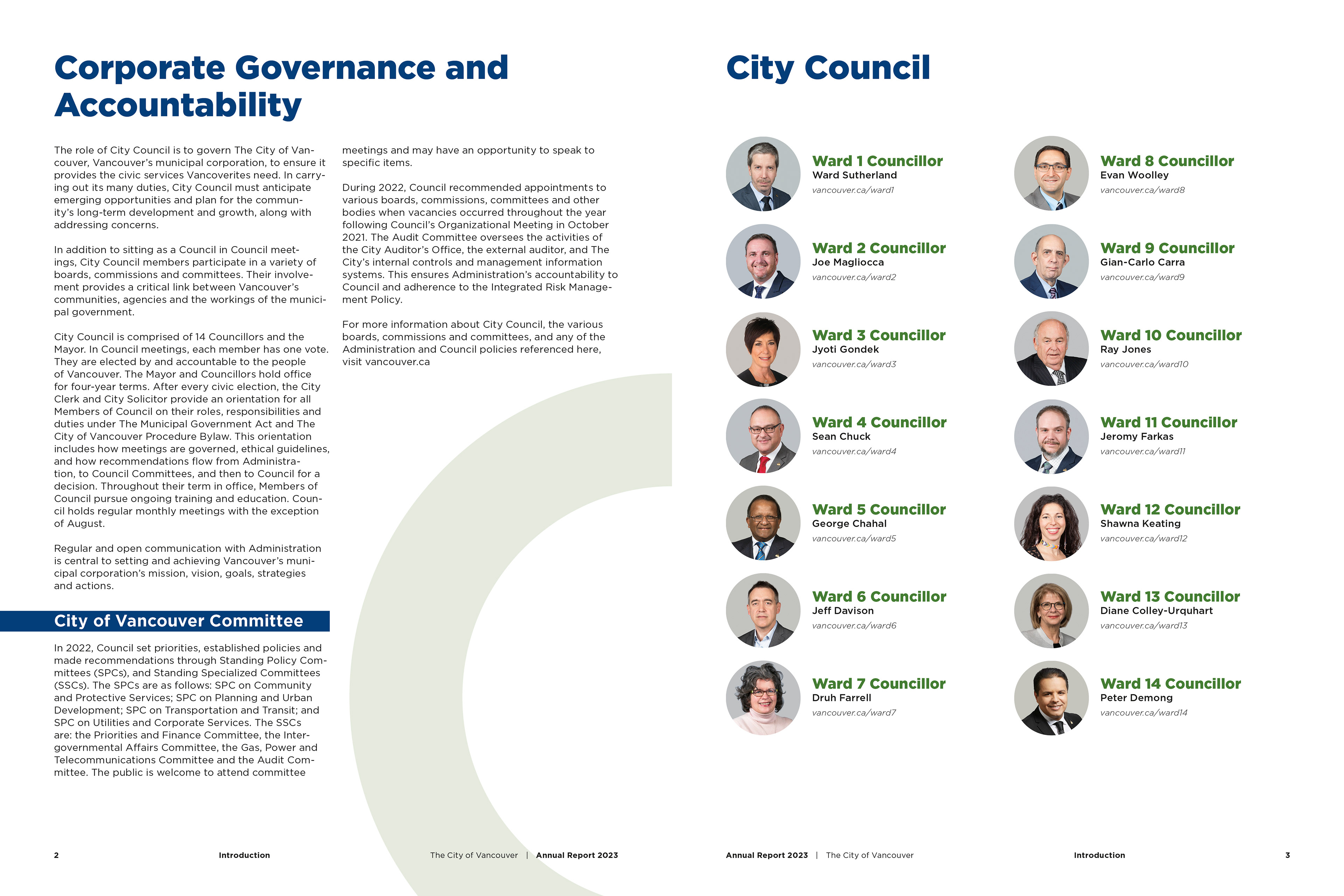 Annual Report - Spread 2