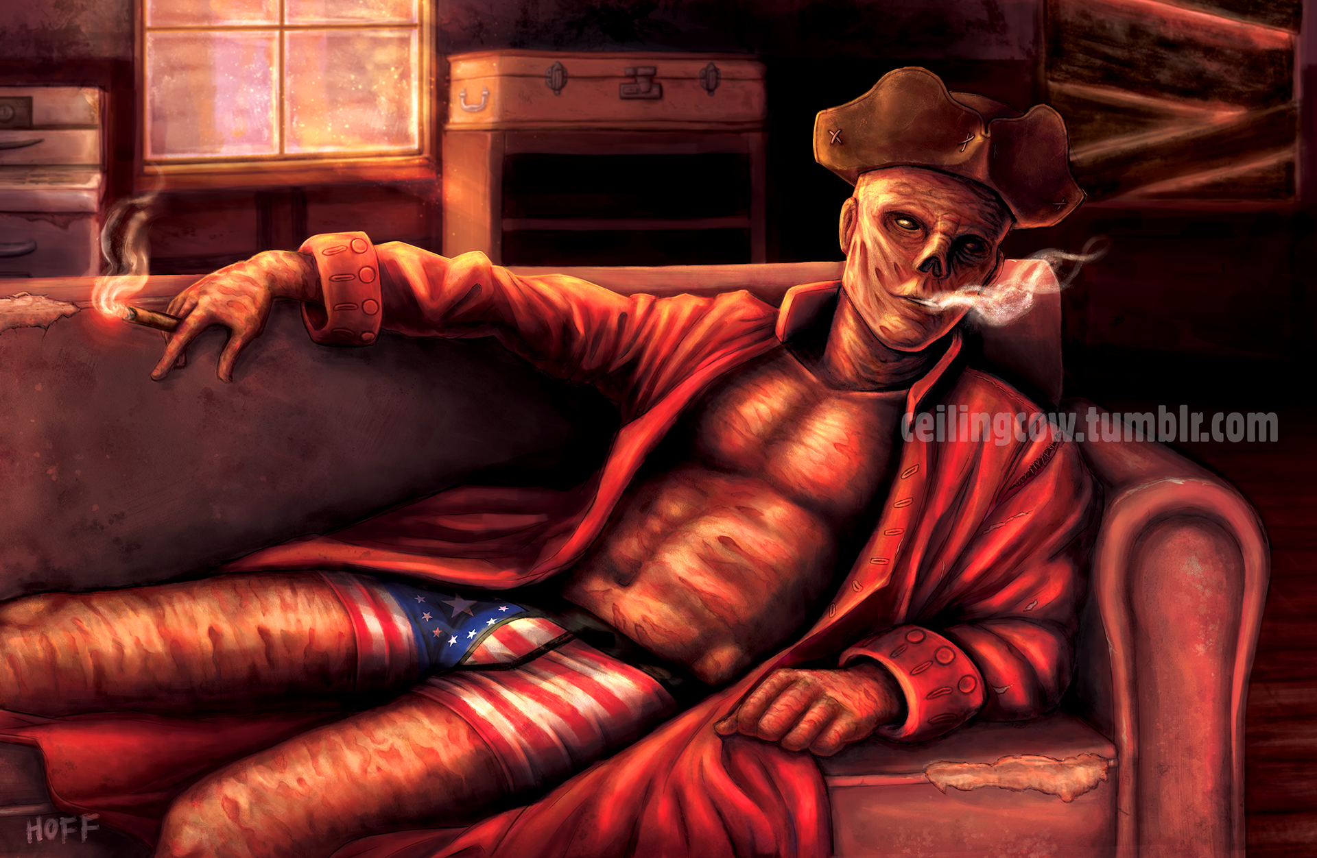 Digital painting (Adobe Photoshop)