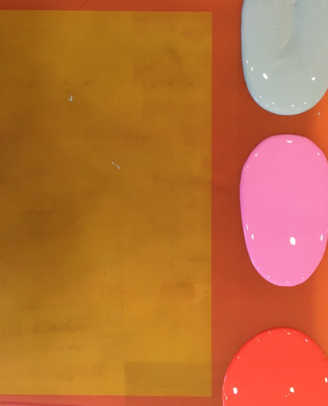 Blending colors in the screen