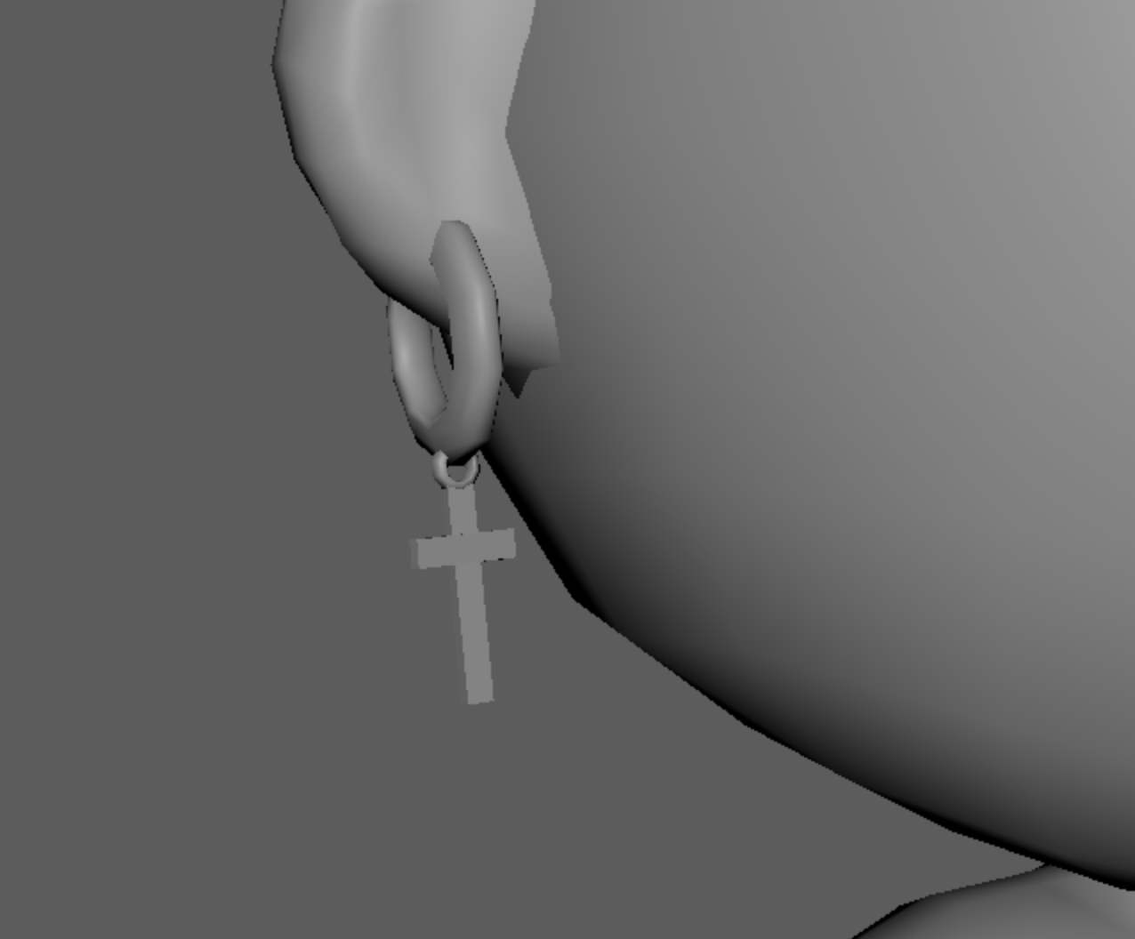 npc accessory - cross earring